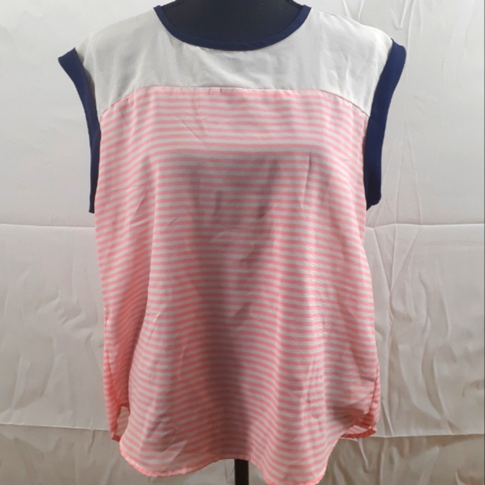 Large Live4Truth Sheer Button Back Top